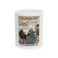 Hillary You Have No Soul Cartoon Mug — “Hillarious Evil: 2016 Election Night Loss” Ceramic Coffee Cup (11oz/15oz)