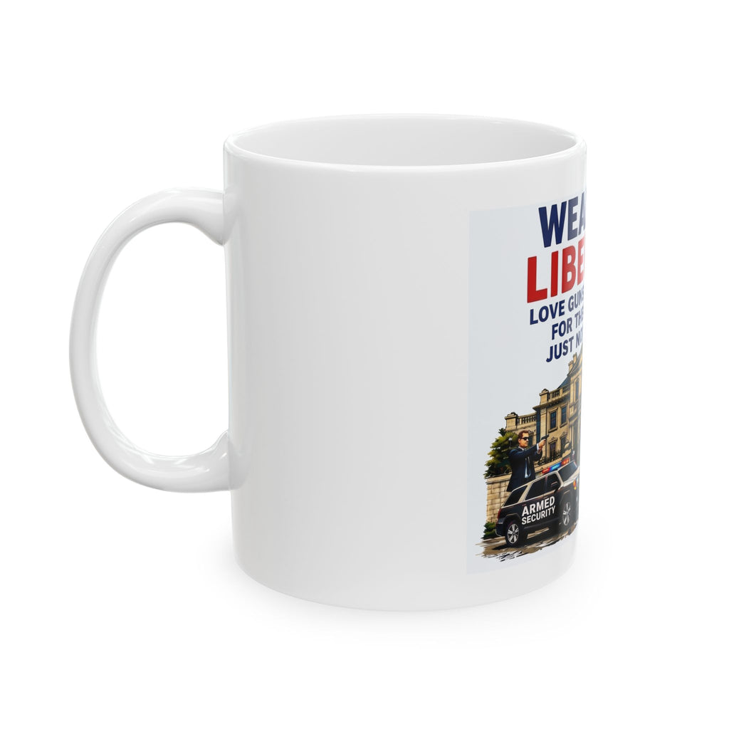 Wealthy Liberals Coffee Mug – Funny Political Sarcastic Mug, Conservative Coffee Cup, Satirical Anti-Liberal Novelty Gift for Patriots