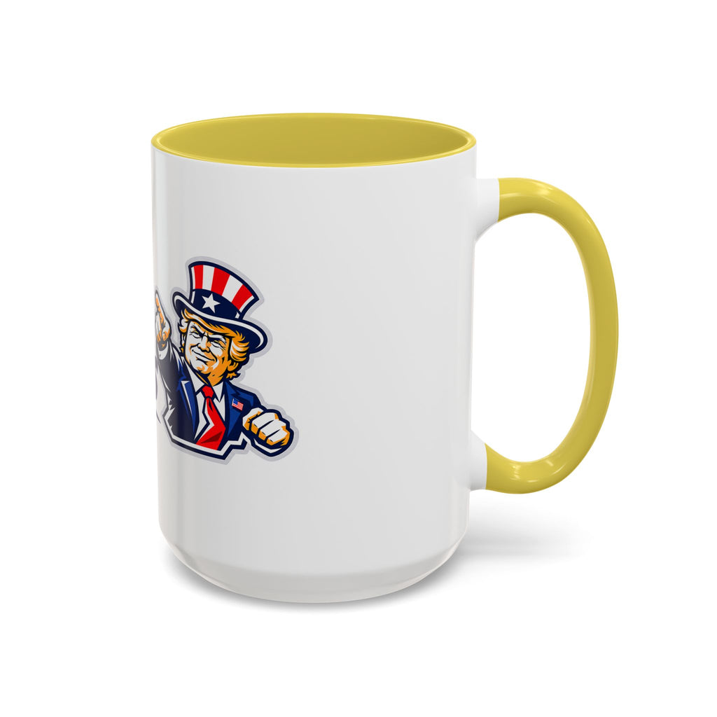 Donald Trump "No Bad Hombres" Uncle Sam Ceramic Coffee Mug