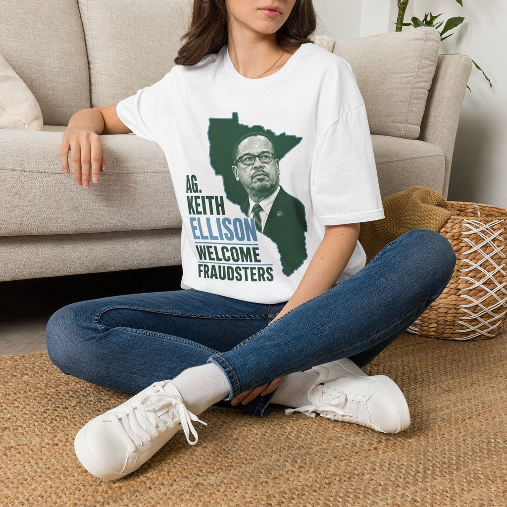 Keith Ellison Satire Political Minnesota Silhouette T-Shirt | Political Statement Tee