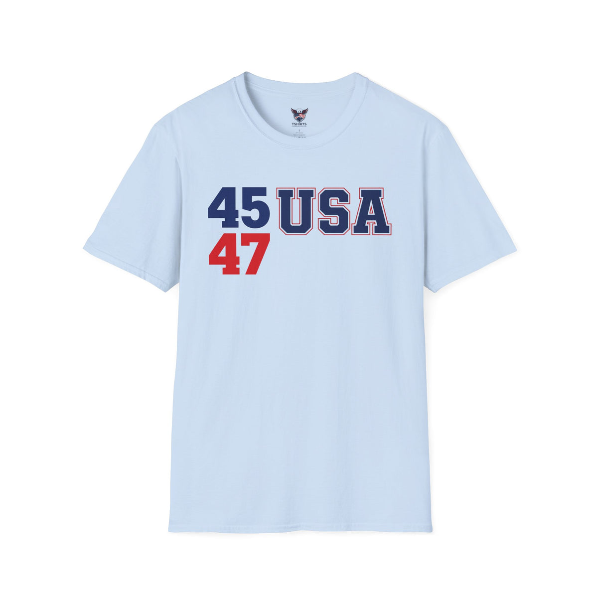 Trump 45 47 USA Vintage Flag Patriotic Conservative Republican Unisex T-Shirt