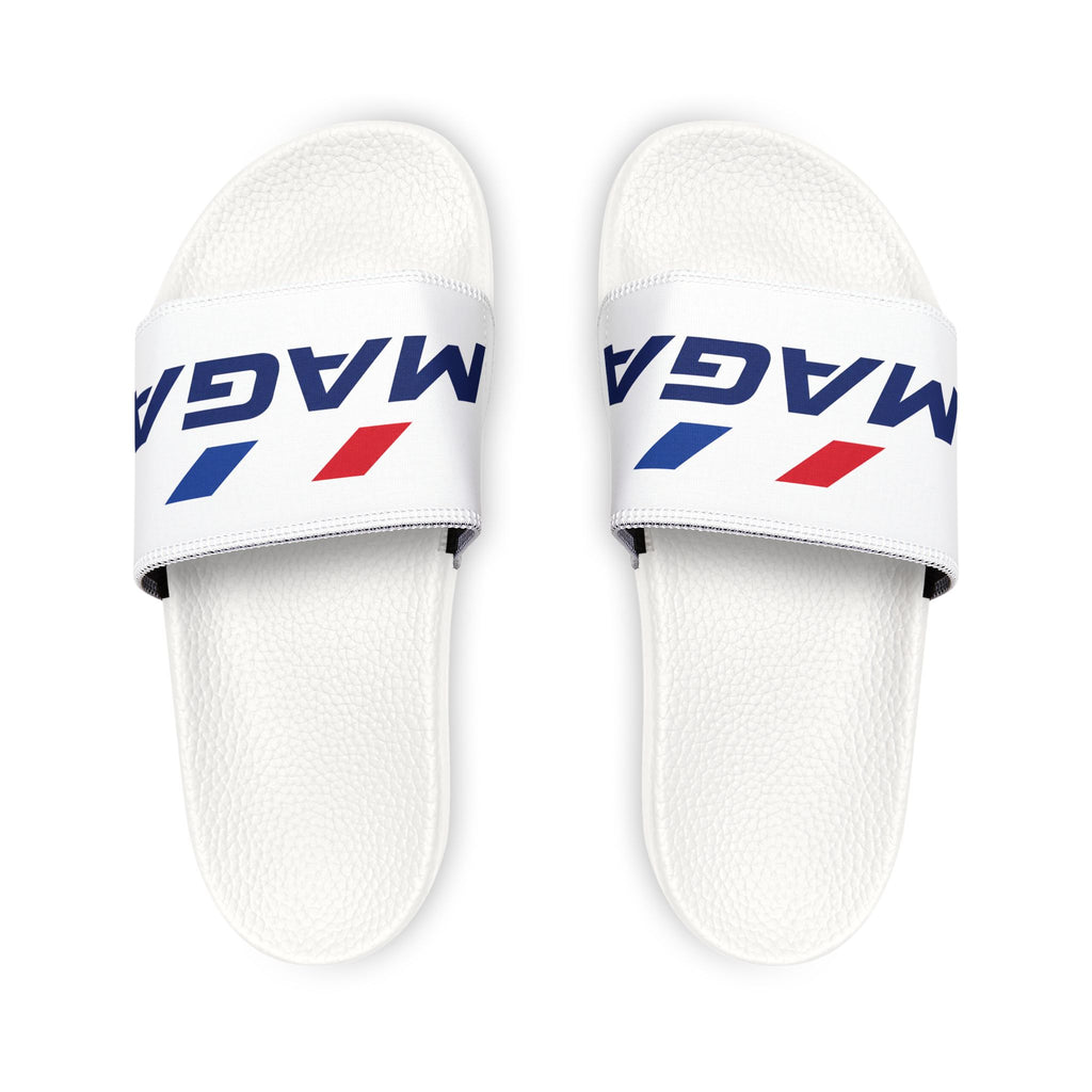 MAGA Slide Sandals — The Conservative Brand Men's Removable-Strap Political Pool Slides