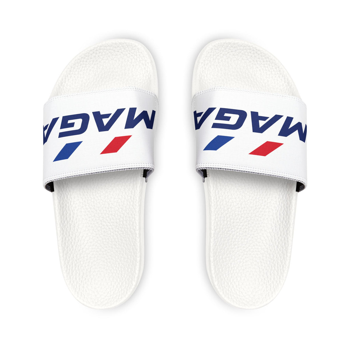 MAGA Slide Sandals — The Conservative Brand Men's Removable-Strap Political Pool Slides