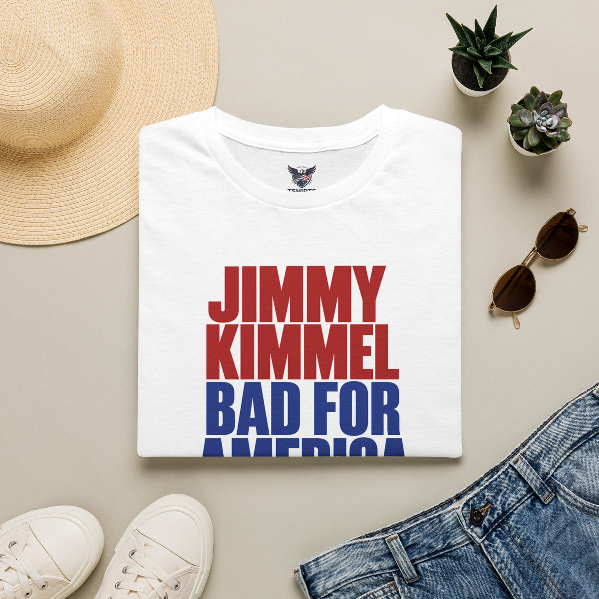 "Trump Patriot Shirt | America First T-Shirt | Conservative Republican Apparel | God Family Country Tee" | Kimmel T-Shirt |