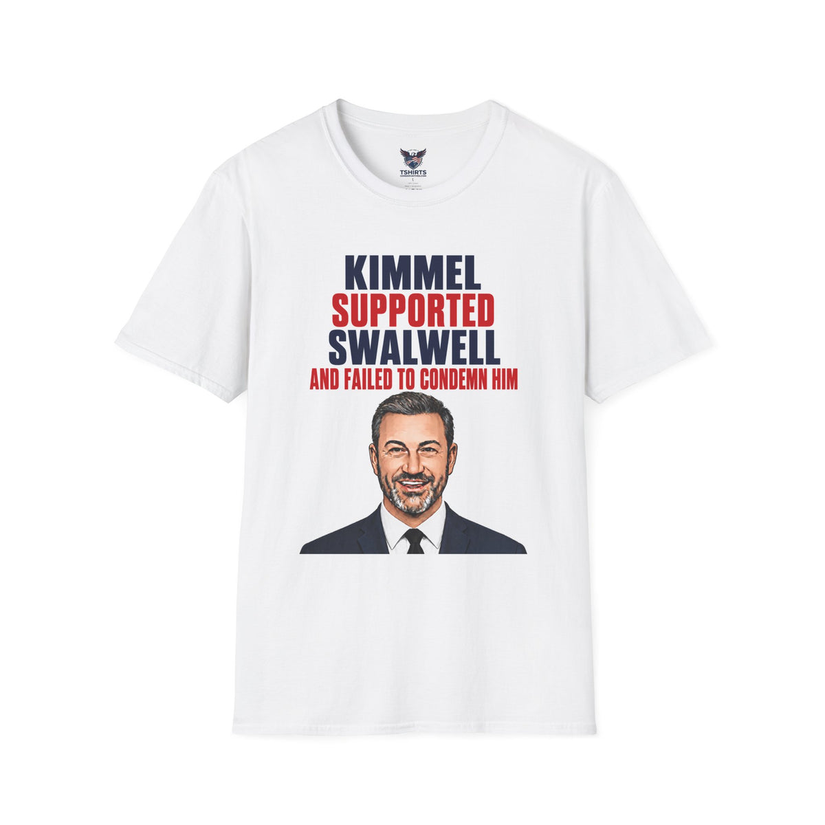"Trump Patriot Shirt | America First T-Shirt | Conservative Republican Apparel | God Family Country Tee" | Text and Portrait Design, News Commentary