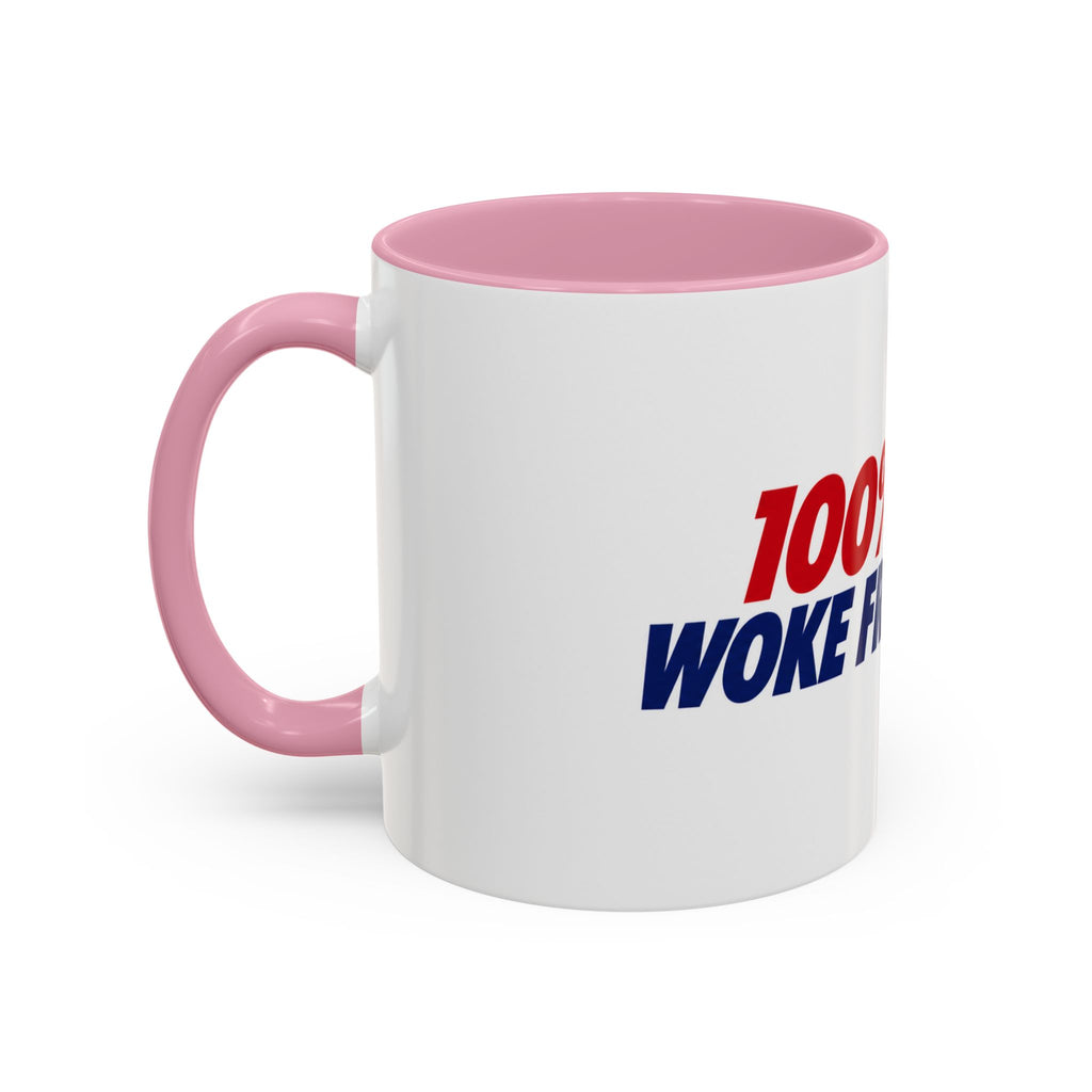 100% Woke Free Donald Trump Uncle Sam Ceramic Coffee Mug