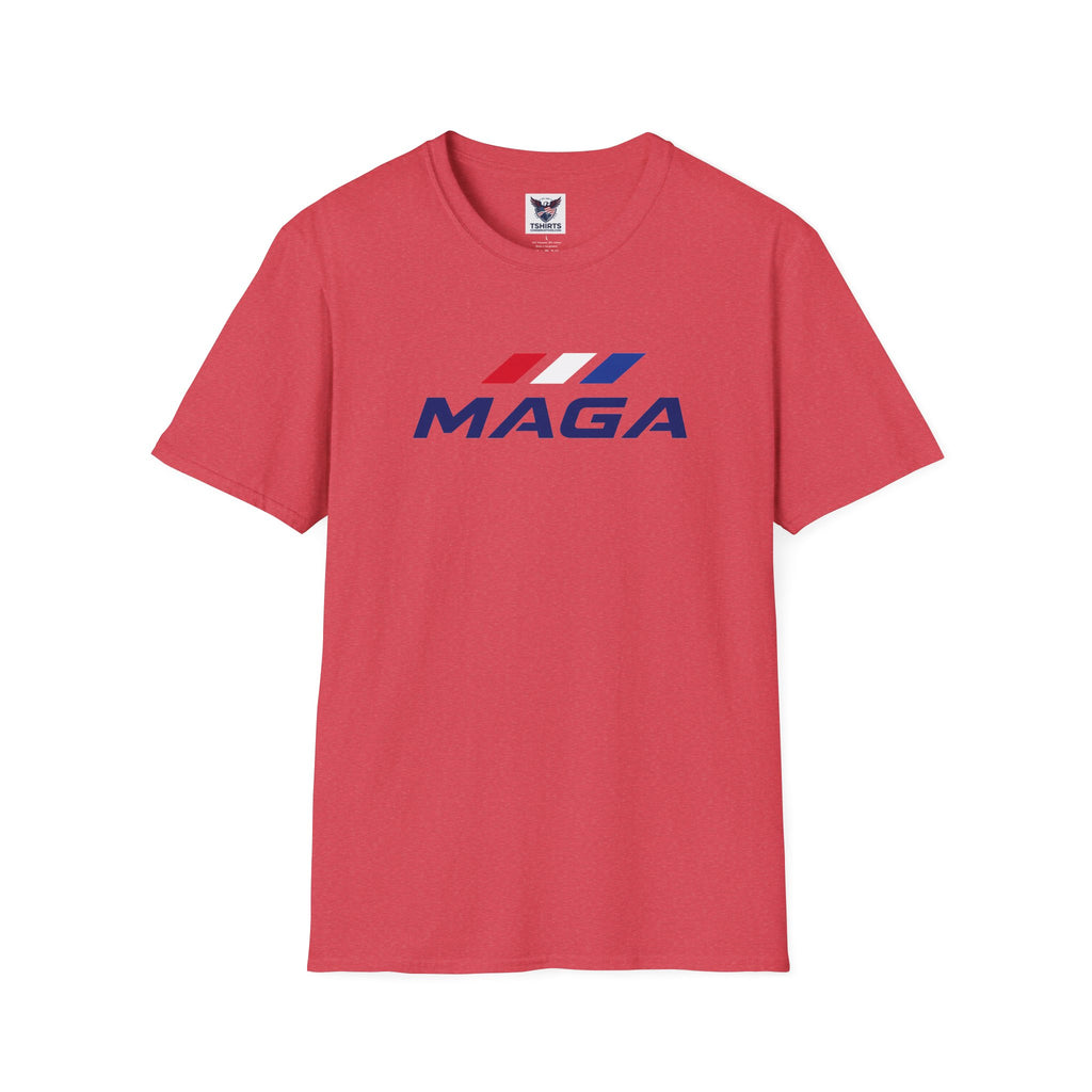 MAGA Patriotic T‑Shirt — Red White Blue Logo Tee - The Conservative Brand