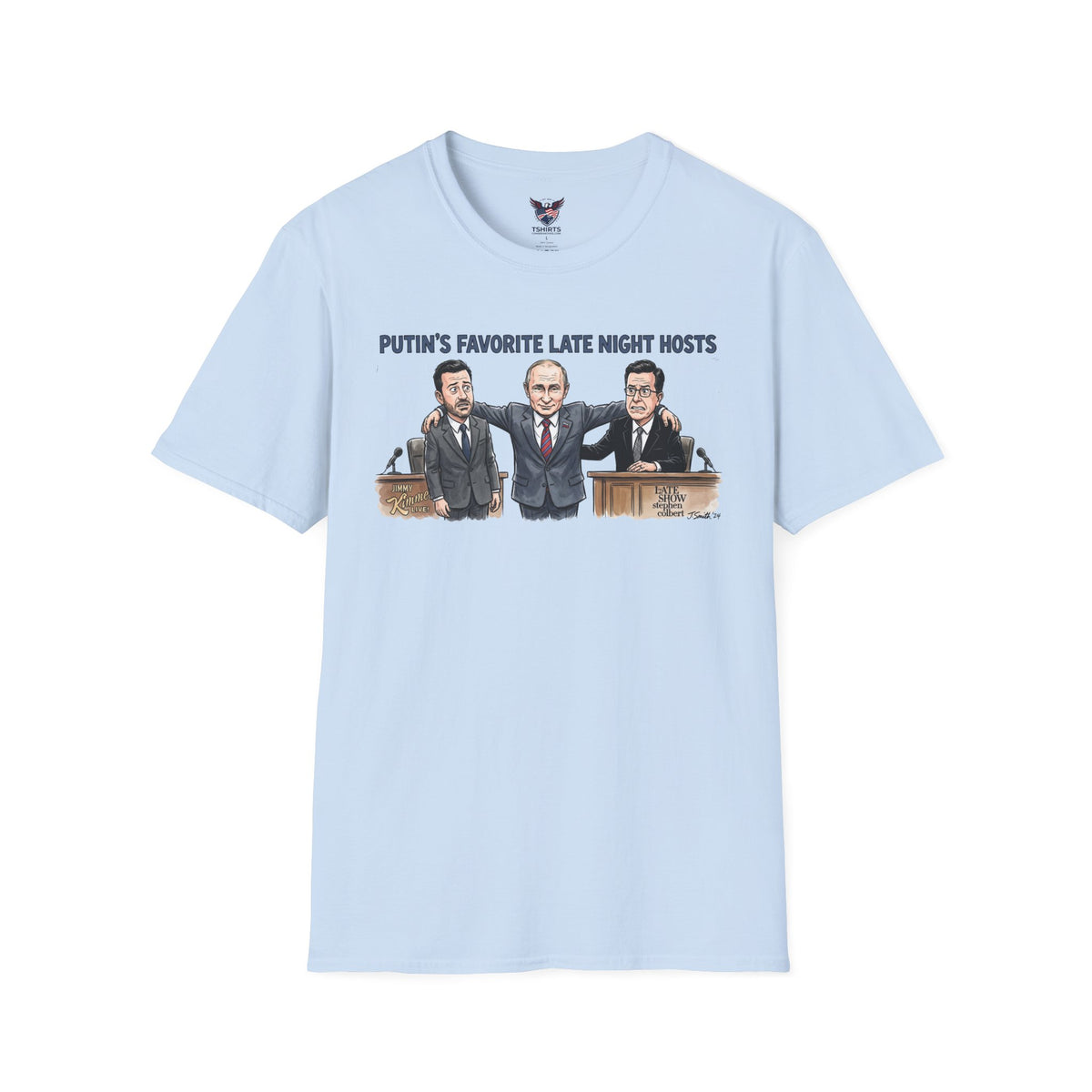 Putin's Favorite Late Night Hosts: Kimmel and Colbert