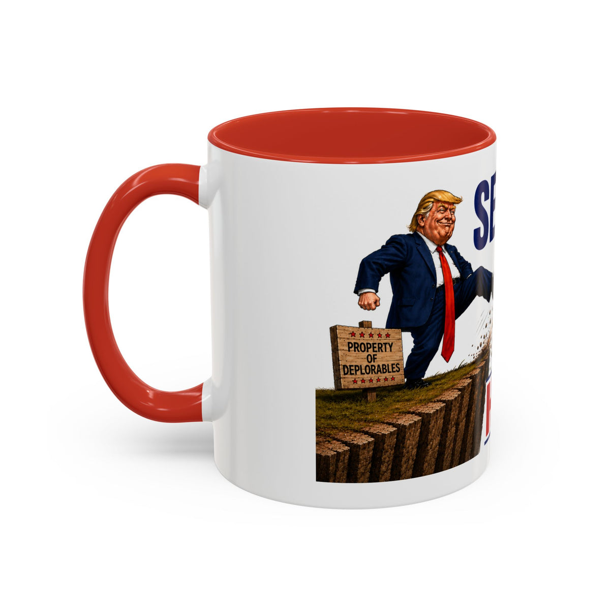Funny Trump "See Ya Hillary" Political Satire Coffee Mug – 11oz Republican Gag Gift