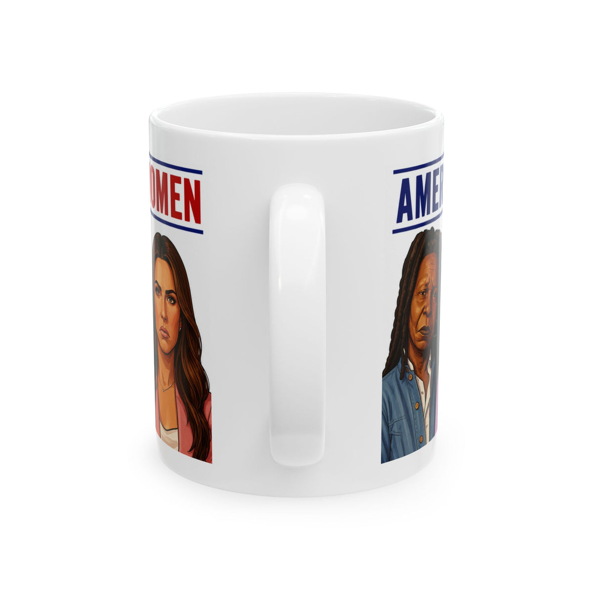 Funny "Who's Most Miserable" The View Parody Coffee Mug – Sarcastic Daytime Talk Show Novelty Ceramic Cup & Gift for Pop Culture Fans