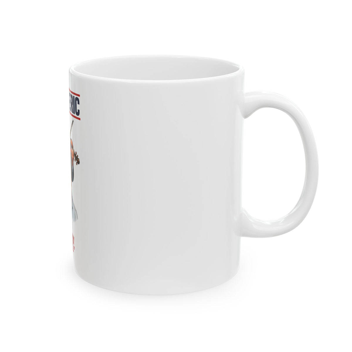 Bye Bye Eric Swalwell Trump Violinist illustration Mug | "I Am Completely Innocent" quote