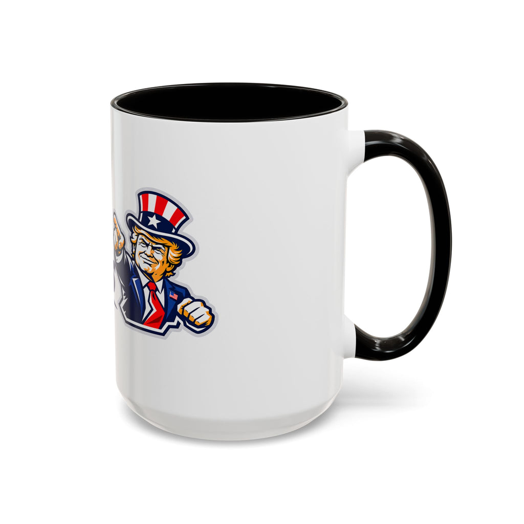 Donald Trump "No Bad Hombres" Uncle Sam Ceramic Coffee Mug