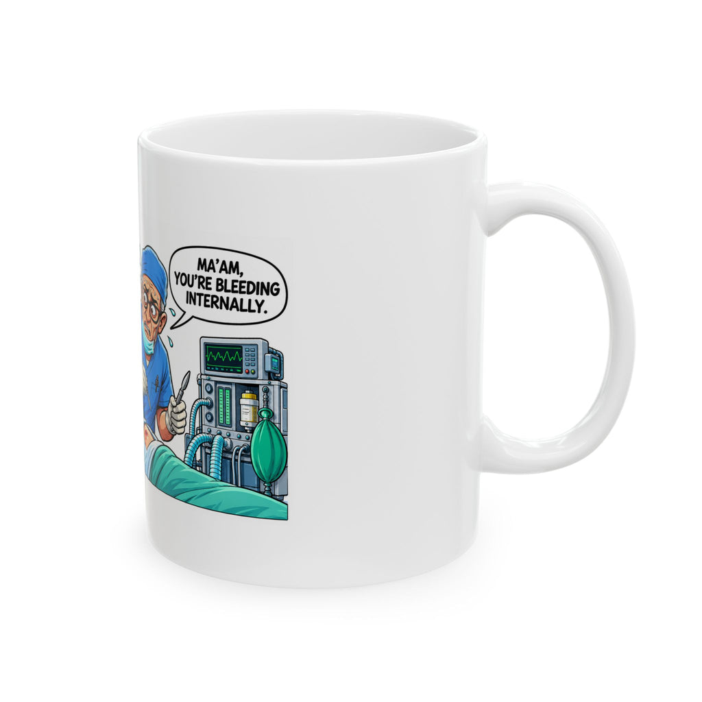 Ceramic Mug — Comic Political “It’s They/Them, You’ve Misgendered Me!” Design