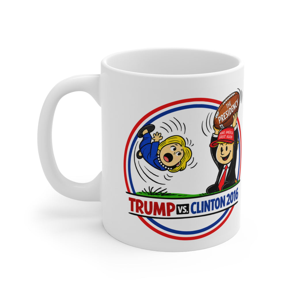 Trump vs Clinton 2016' Novelty Coffee Cup