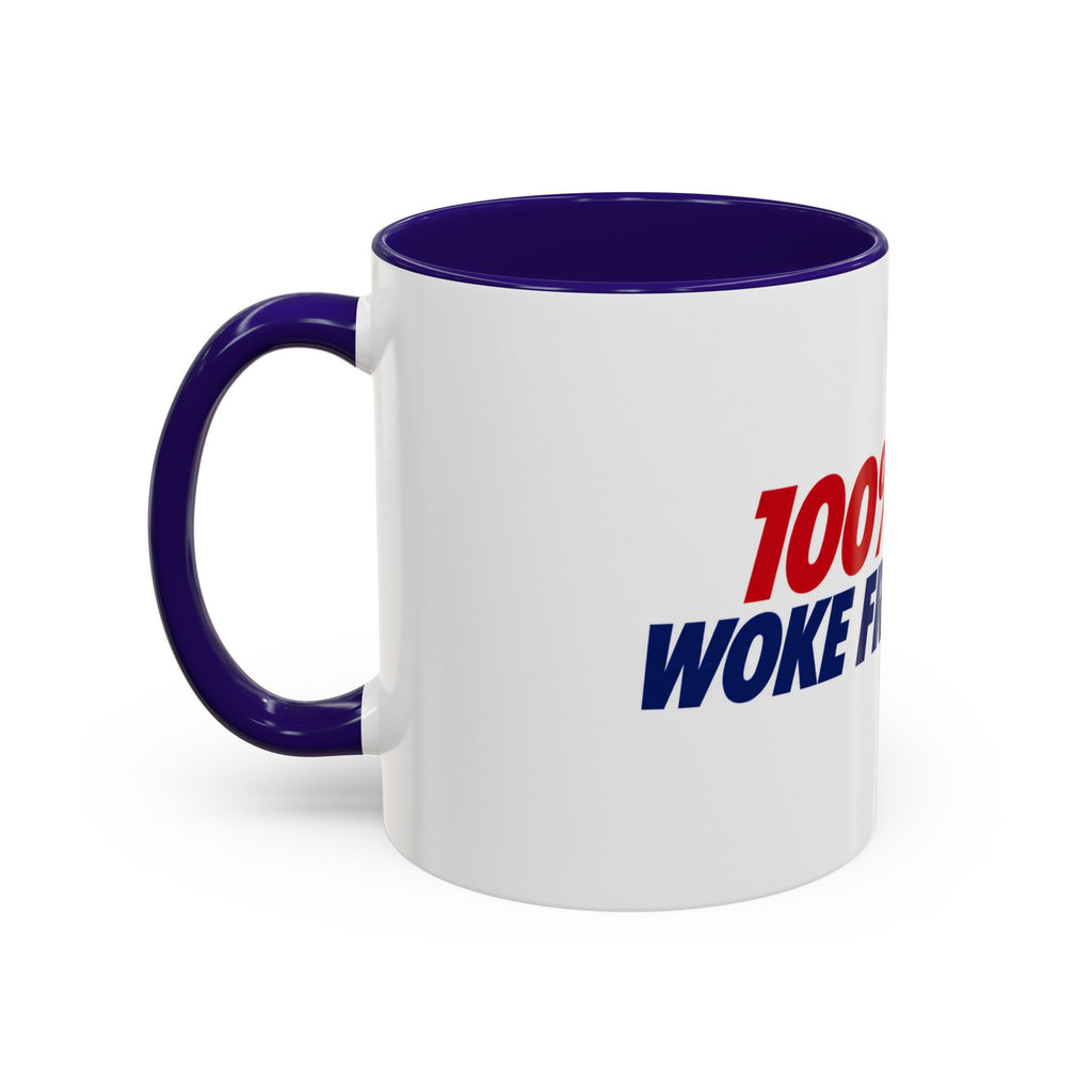100% Woke Free Donald Trump Uncle Sam Ceramic Coffee Mug