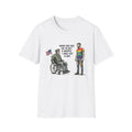 Veteran Wheelchair vs Rainbow Shirt, T-Shirt