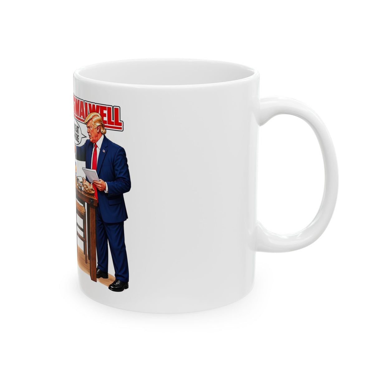 Trump Catching a Scumbag— "To Catch a Swallwell" Coffee Cup (11oz/15oz)