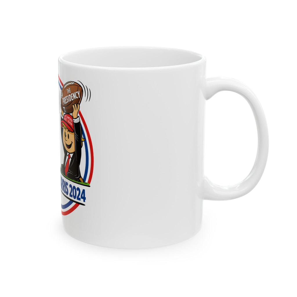 Cartoon 2024 Election Trump vs Harris Mug