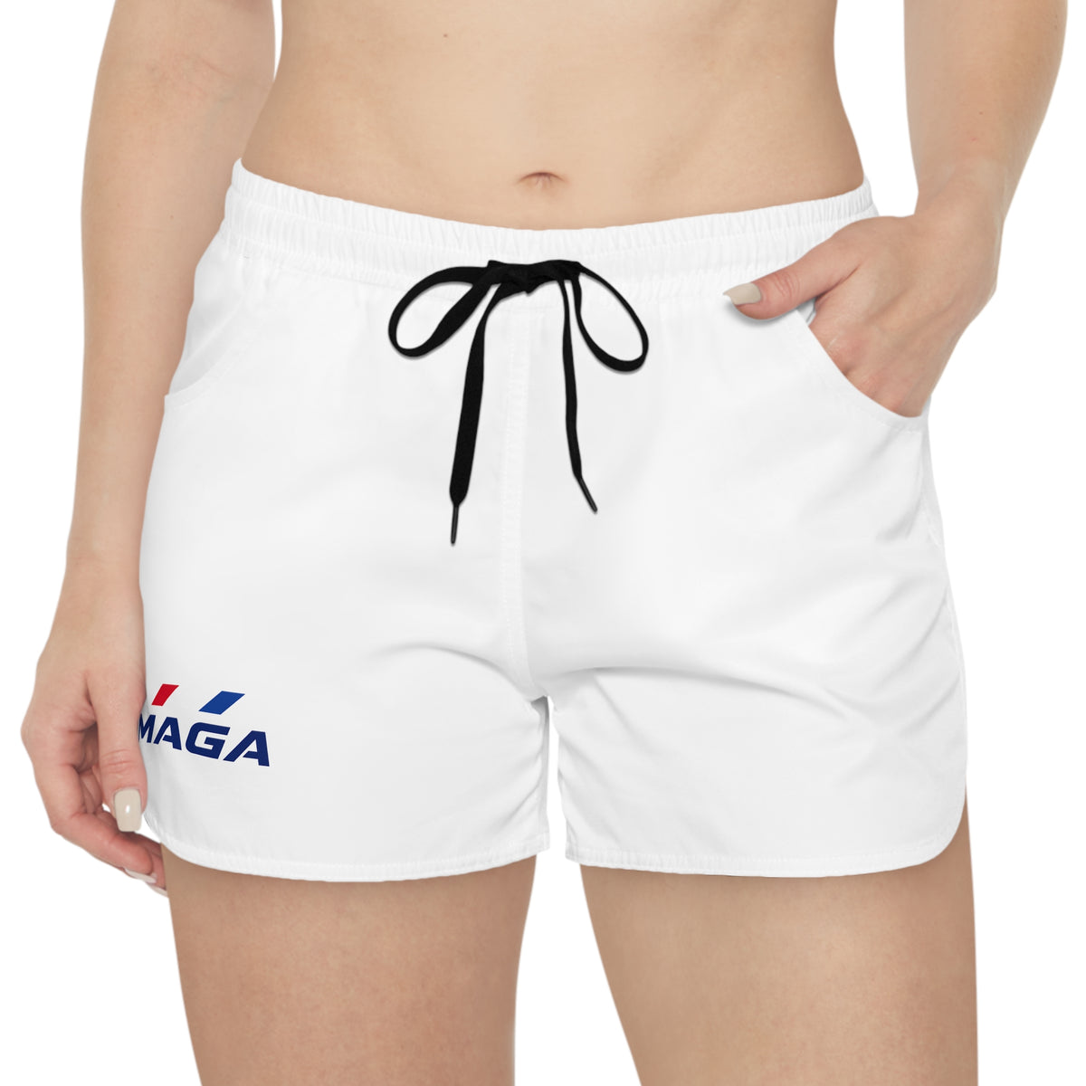 Casual Women's Shorts — MAGA Logo Athletic Lounge Shorts - The Conservative Brand