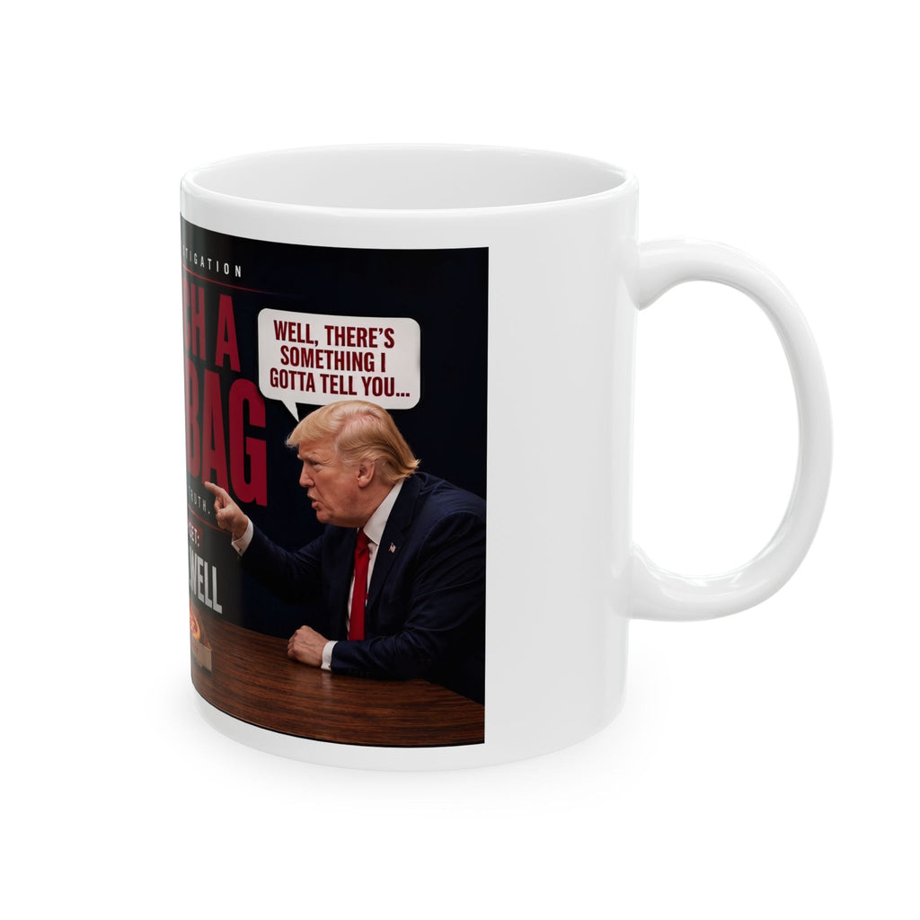 Trump To Catch a Scumbag Satire Mug | Political satire coffee mug