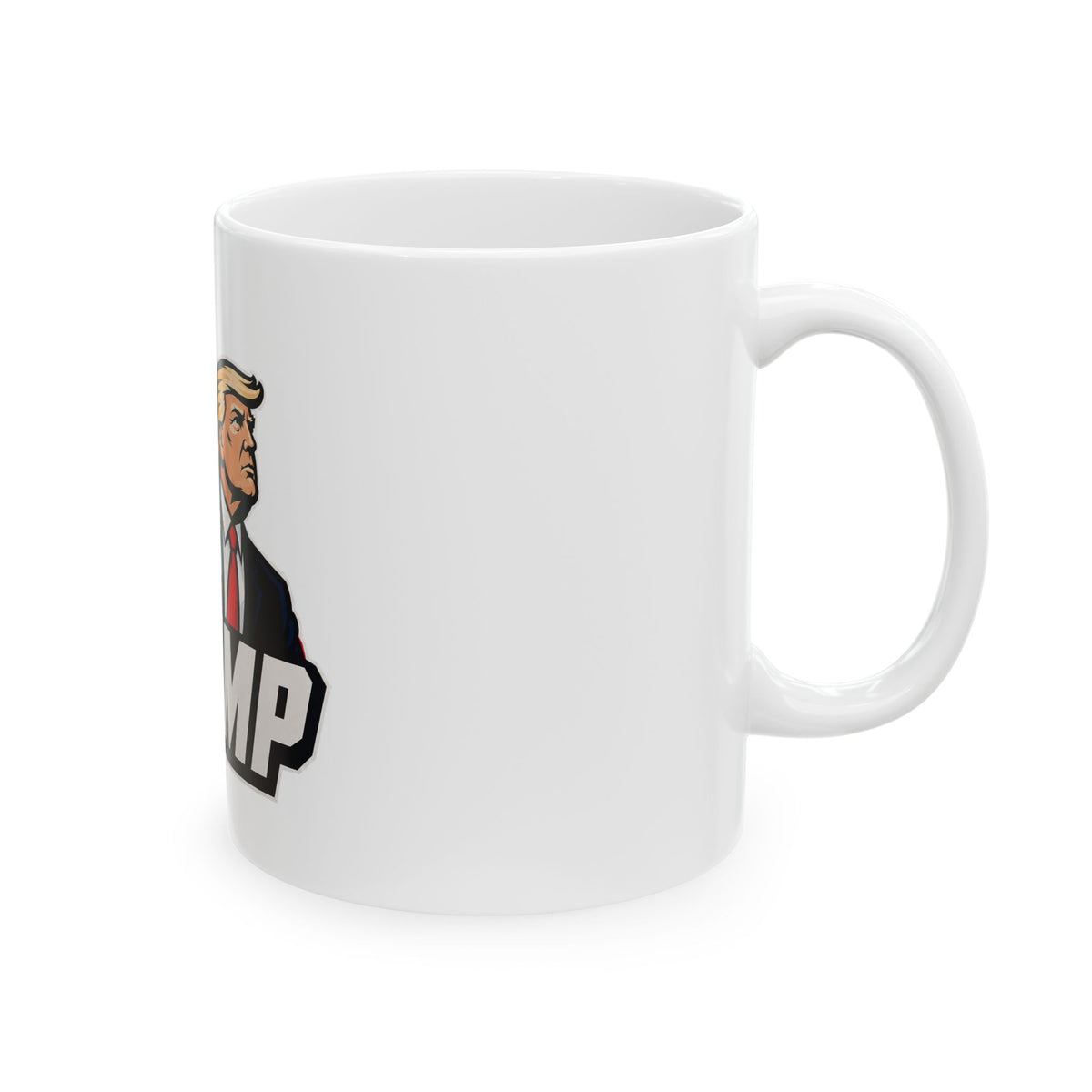 Patriotic Trump Illustration Mug | 11oz 15oz Ceramic