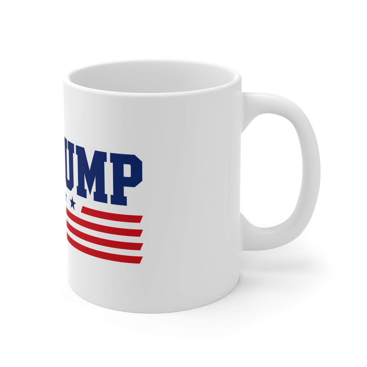 45/47 President Trump Mug Patriotic Vote Mug - Red, White & Blue Design Coffee Cup