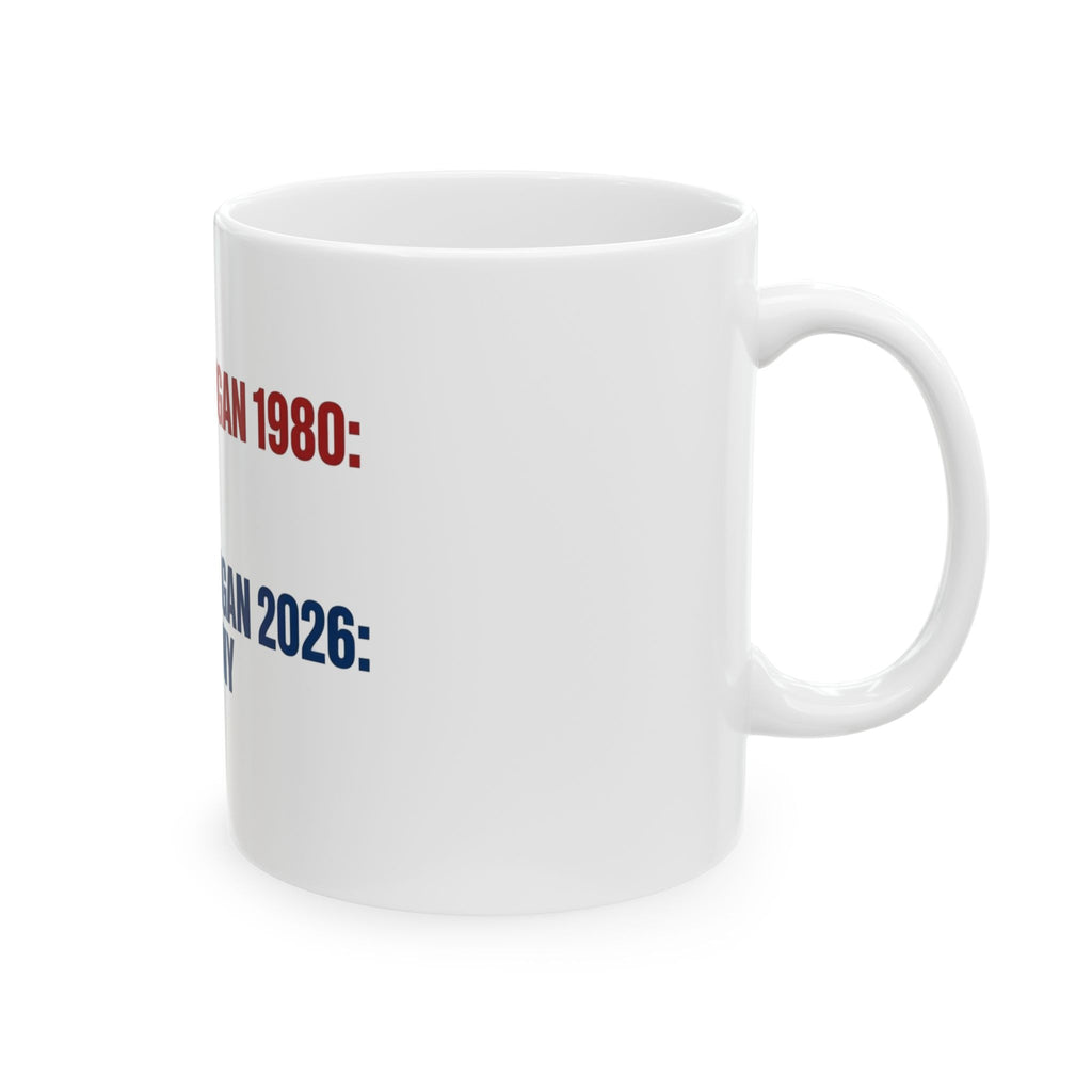 New York Slogan Comparison Mug | Ceramic Coffee Mug