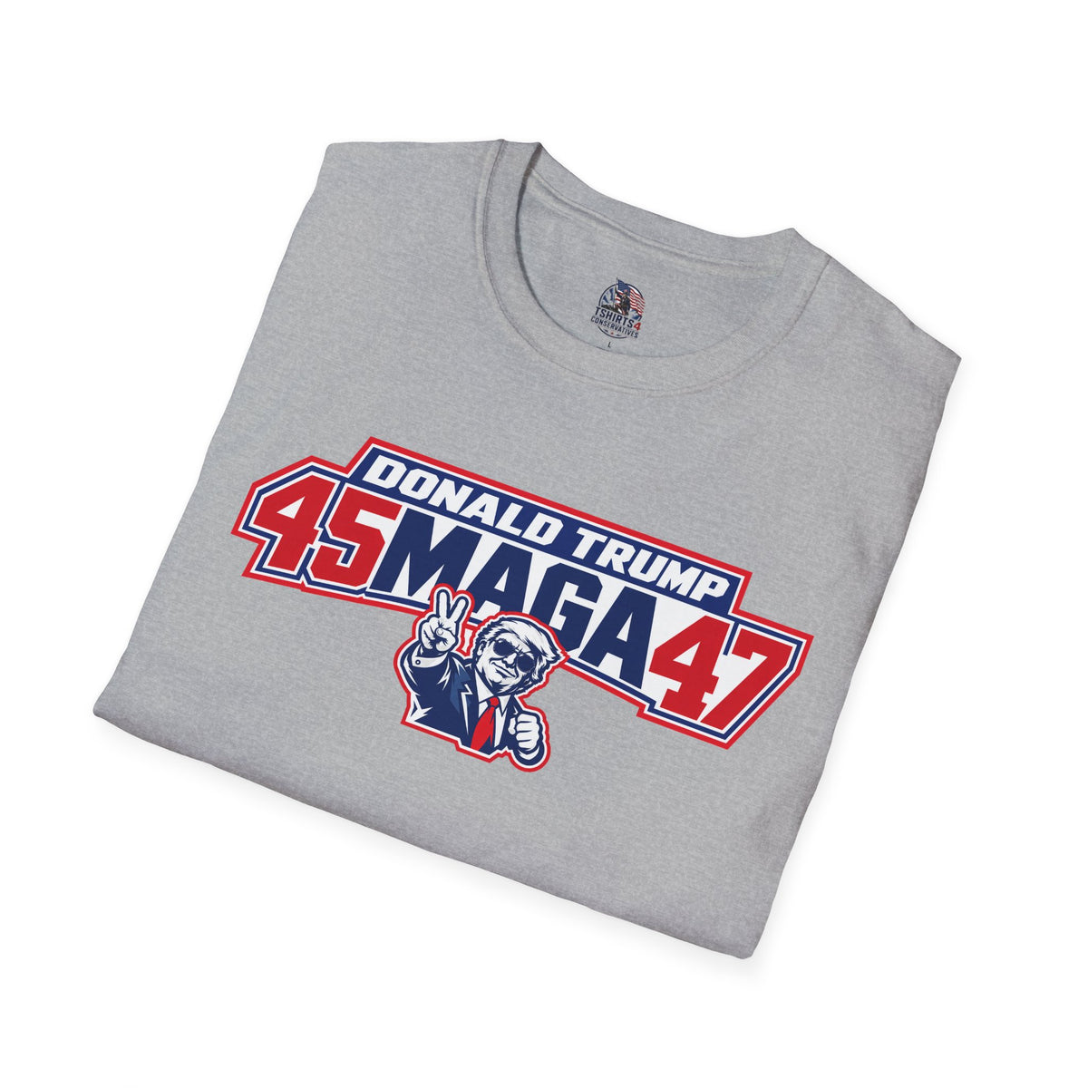 Donald Trump Maga 45–47 Patriotic Political T-Shirt