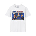 "Trump Patriot Shirt | America First T-Shirt | Conservative Republican Apparel | God Family Country Tee" | anti-woke tshirt | Political Cartoon Media Cover-Up T-Shirt | Satirical News Panel Tee