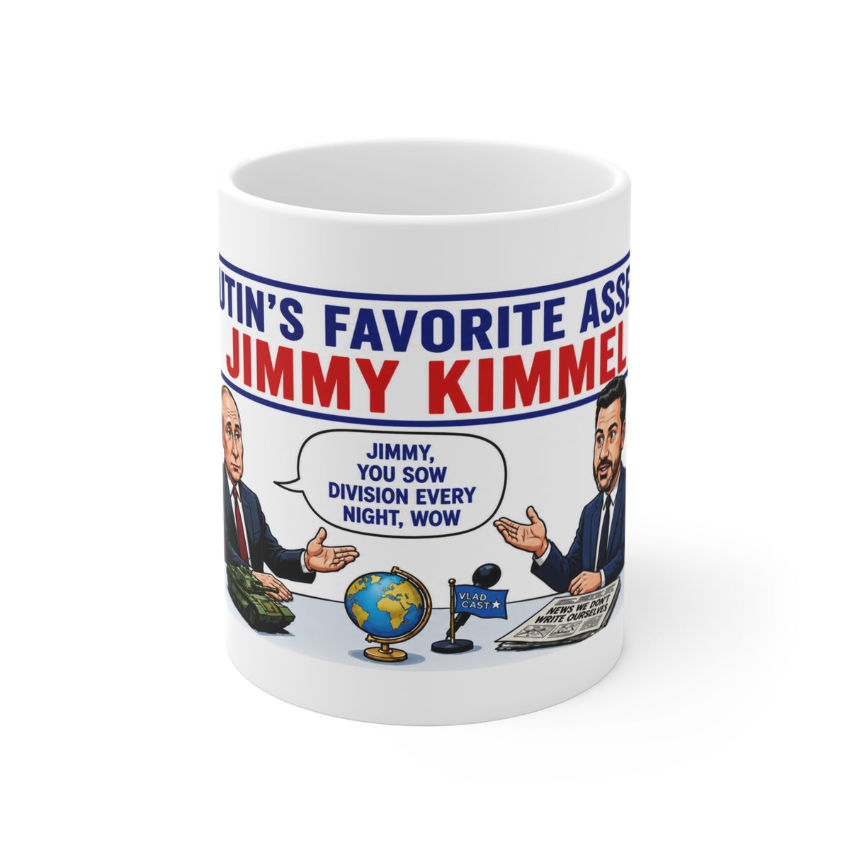 Political Satire Coffee Mug - Funny Conservative and Republican Novelty Tea Cup, Patriotic MAGA Gift