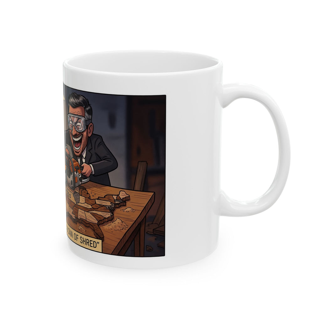Jimmy Kimmel Breaking UP America Map Mug | Ceramic Mug