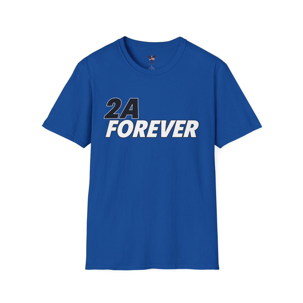 "2A FOREVER" Pro-Second Amendment T-Shirt - Conservative Patriot Graphic Tee - Men's and Women's Sizes - Premium Cotton Pro-Gun Rights Apparel