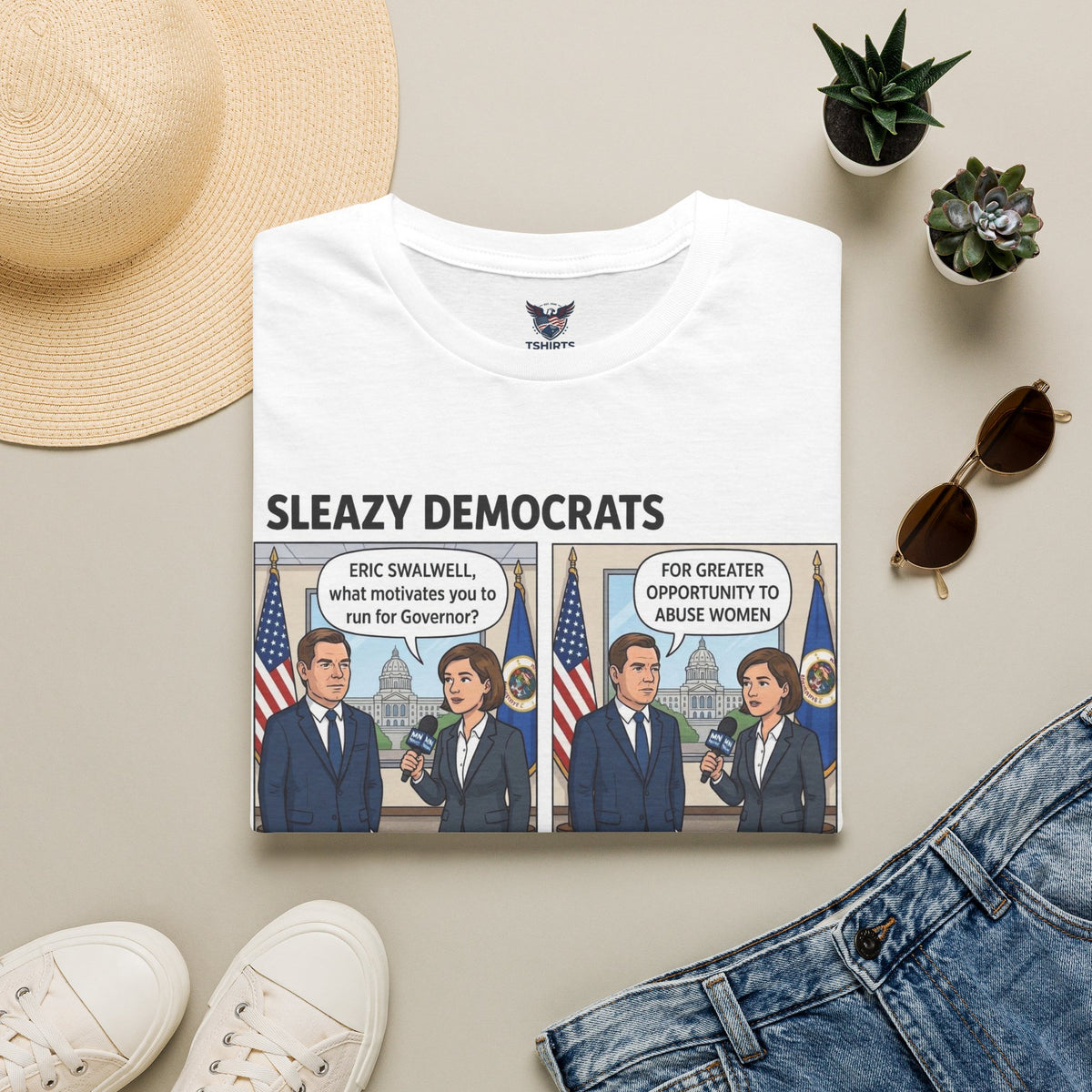 "Trump Patriot Shirt | America First T-Shirt | Conservative Republican Apparel | God Family Country Tee" |