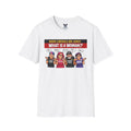TRUMP CONSERVATIVE MAGA REPUBLICAN What Is A Woman? Cartoon Characters T-Shirt | Political Satire Tee