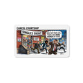 Conservative Dating  comic magnet | Die-cut refrigerator magnet, political satire