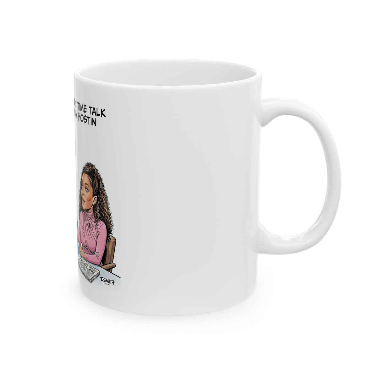 Political Satire  "The View" Cartoon Mug | Ceramic Coffee Tea Cup