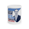 Seattle Mayor Katie Wilson Satirical Ceramic Mug - Tennessee Chamber of Commerce Parody