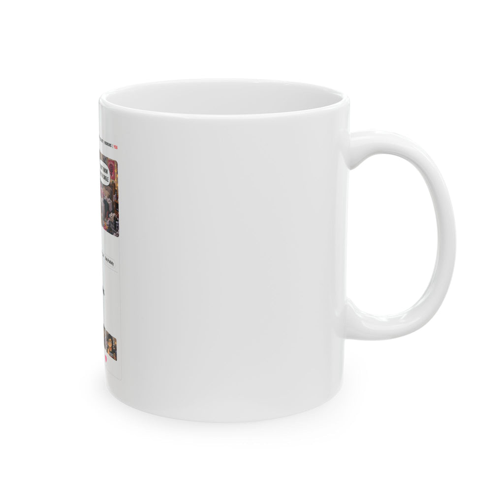 Political Satire Mug — "HATE DATE" Profile Coffee Cup (11oz/15oz)