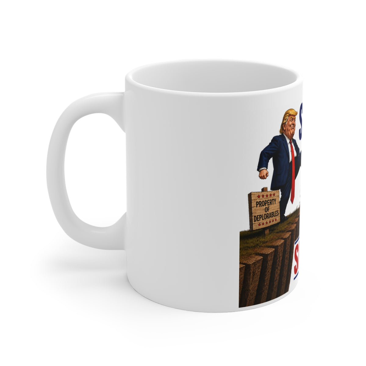 Trump See Ya "Sleepy Joe" Biden Mug | Political Satire Coffee Cup