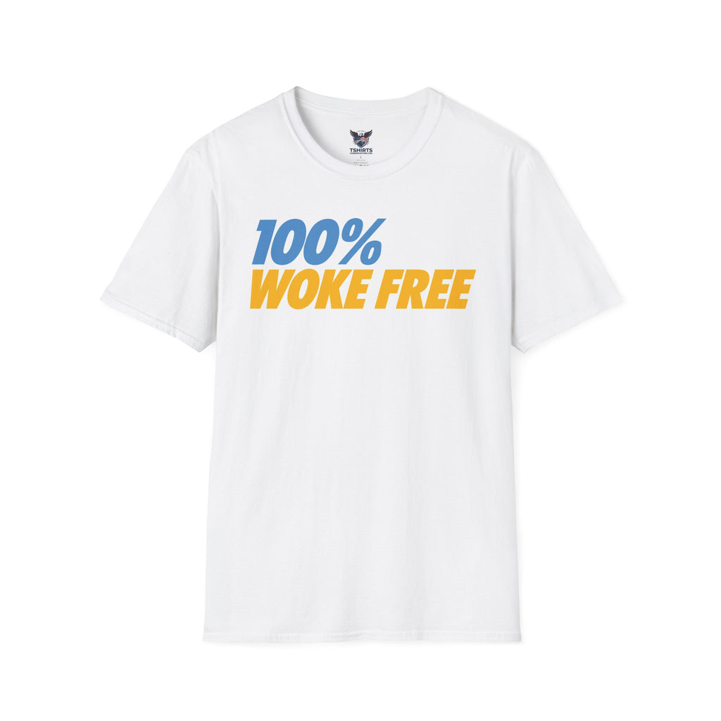 "Trump Patriot Shirt | America First T-Shirt | Conservative Republican Apparel | God Family Country Tee" | anti-woke tshirt | 100% Woke Free T-Shirt — Bold Retro Statement Tee