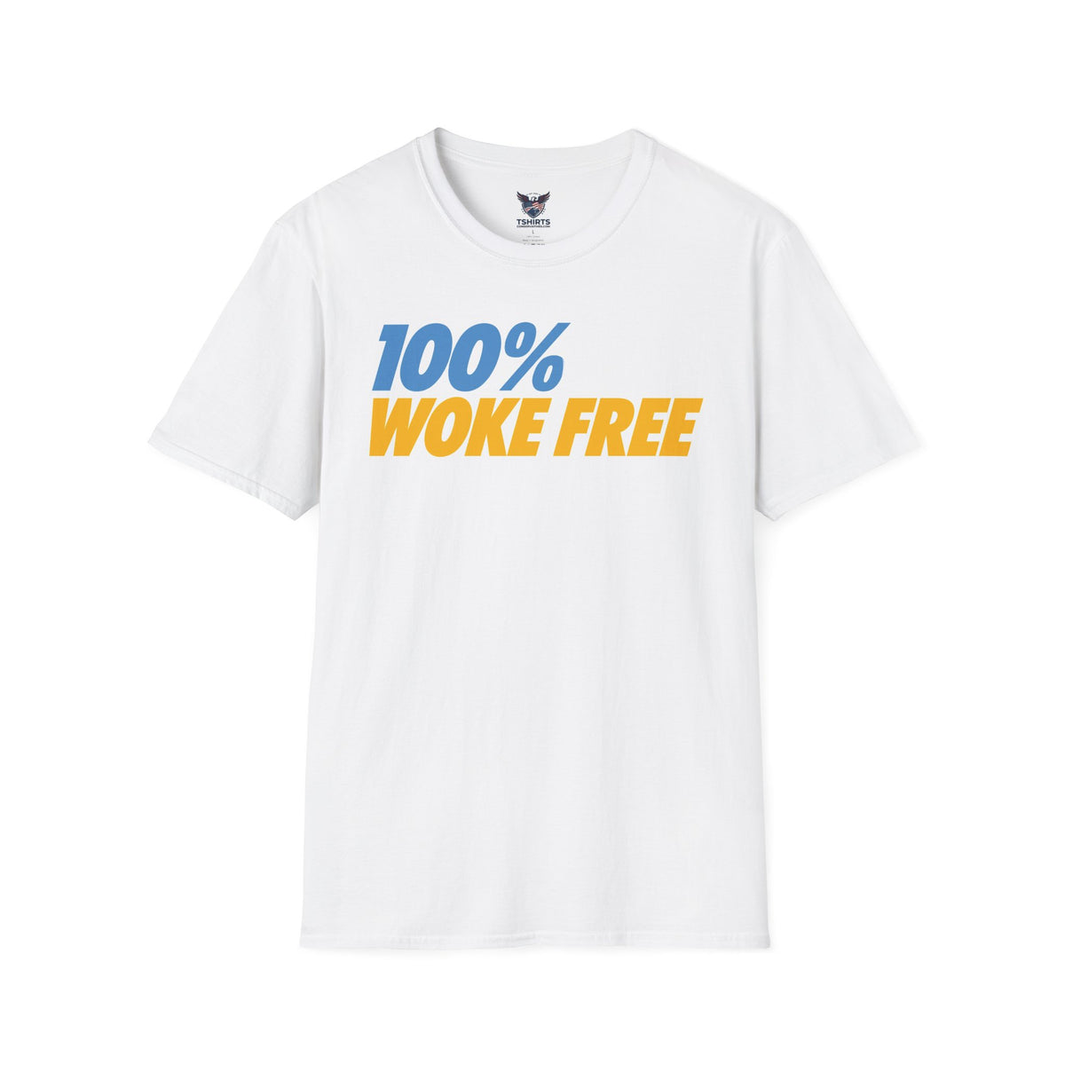 "Trump Patriot Shirt | America First T-Shirt | Conservative Republican Apparel | God Family Country Tee" | anti-woke tshirt | 100% Woke Free T-Shirt — Bold Retro Statement Tee
