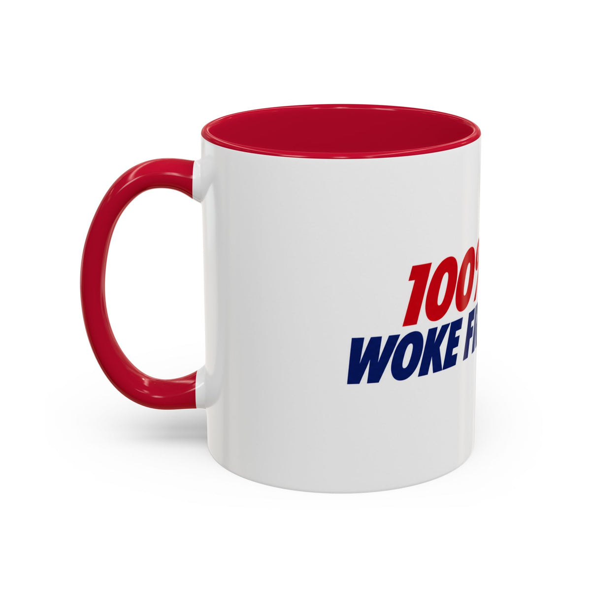100% Woke Free Donald Trump Uncle Sam Ceramic Coffee Mug