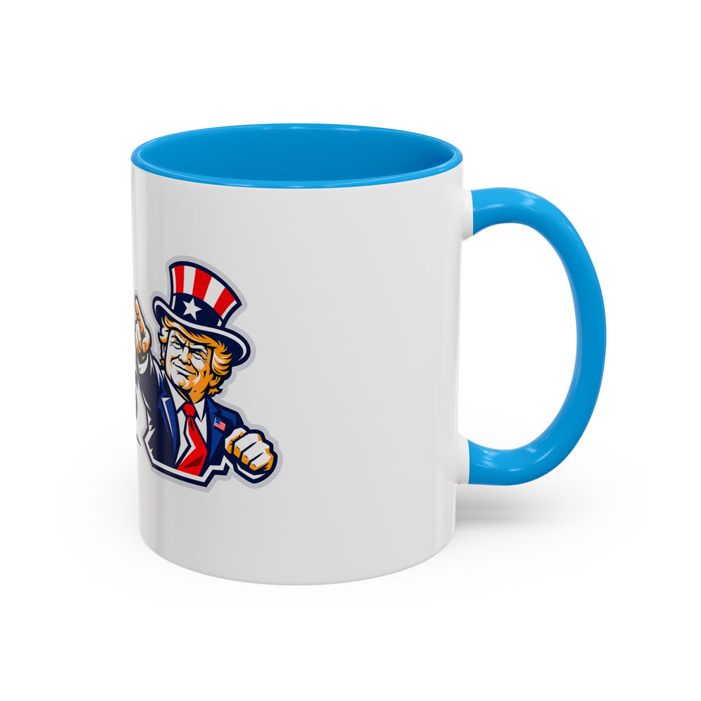 Donald Trump "No Bad Hombres" Uncle Sam Ceramic Coffee Mug