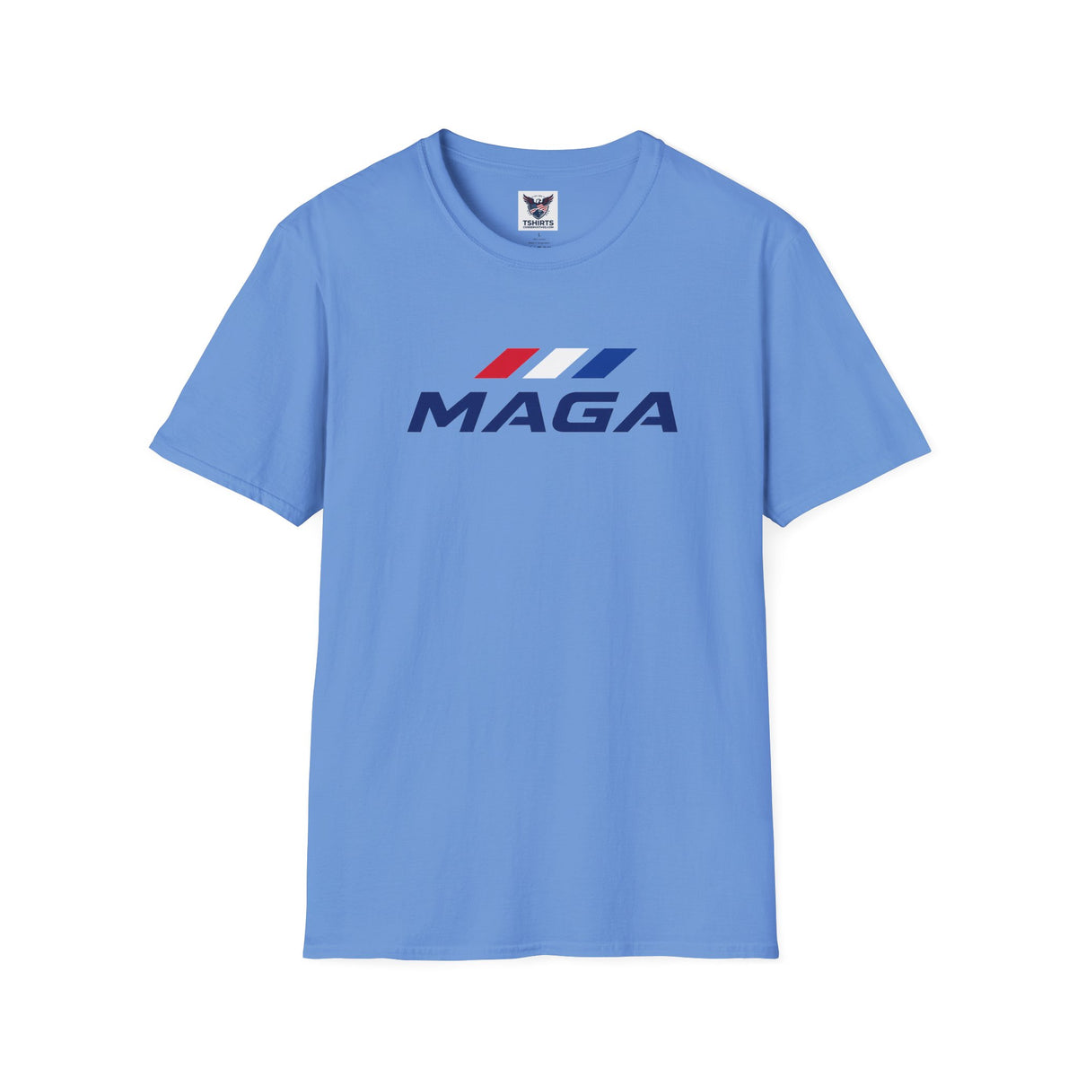 MAGA Patriotic T‑Shirt — Red White Blue Logo Tee - The Conservative Brand