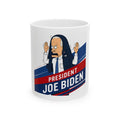 Crazy President Joe Biden cartoon mug | Political campaign coffee mug