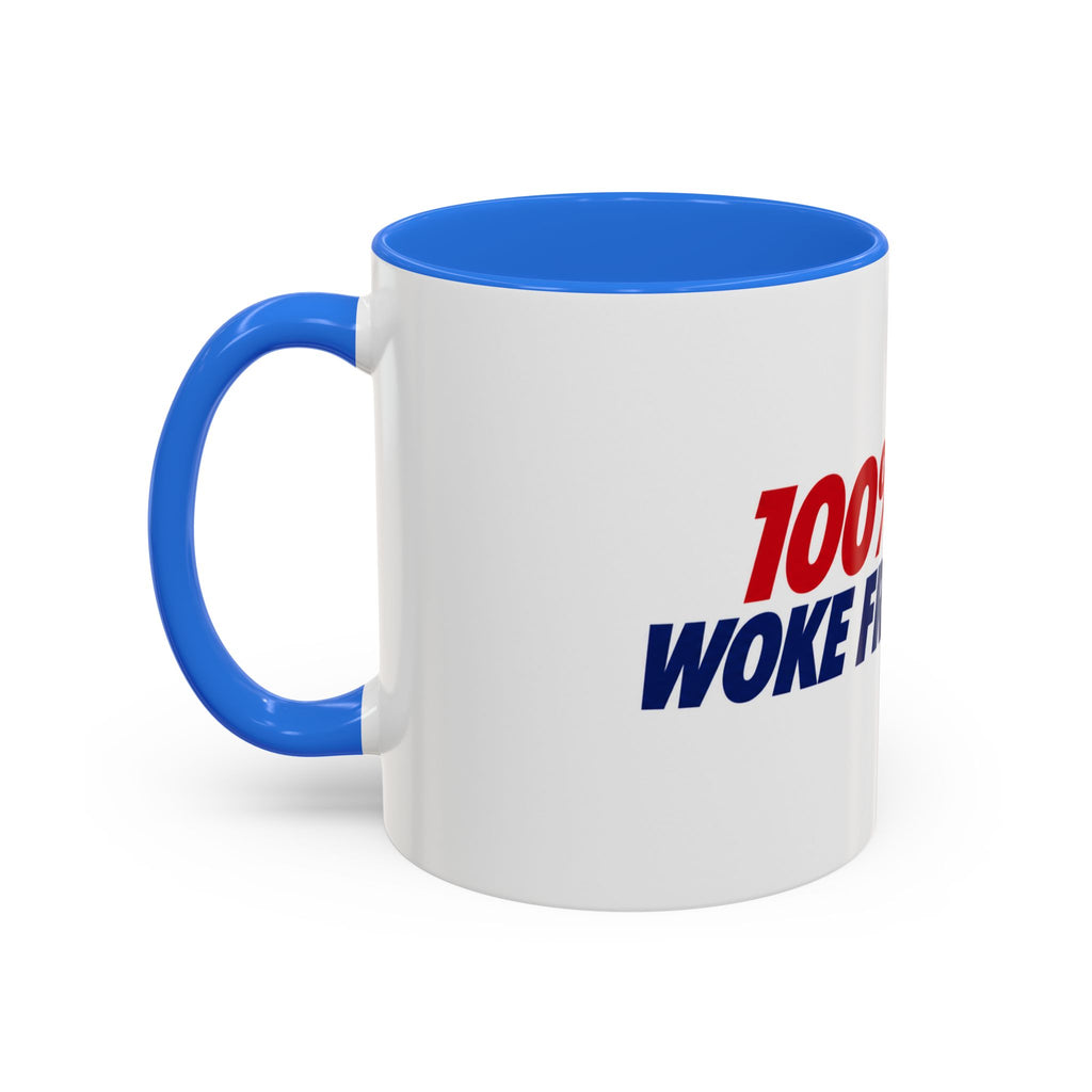 100% Woke Free Donald Trump Uncle Sam Ceramic Coffee Mug