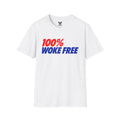 "Trump Patriot Shirt | America First T-Shirt | Conservative Republican Apparel | God Family Country Tee" | anti-woke tshirt | 100% Woke Free Tee – Bold Patriotic Statement T-Shirt