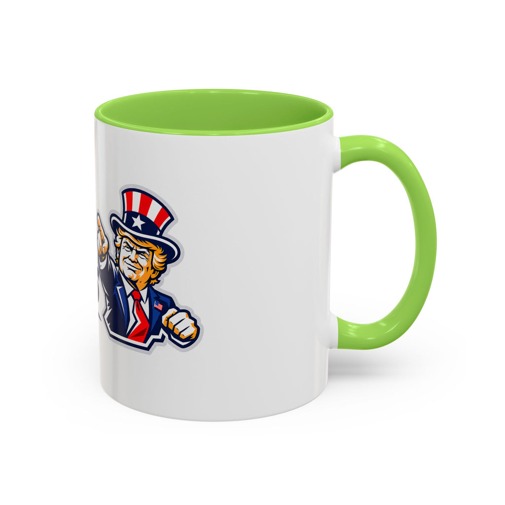 Donald Trump "No Bad Hombres" Uncle Sam Ceramic Coffee Mug