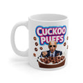 Joe Biden's Cuckoo Puffs Novelty Mug — Funny Cereal Cartoon Coffee Cup