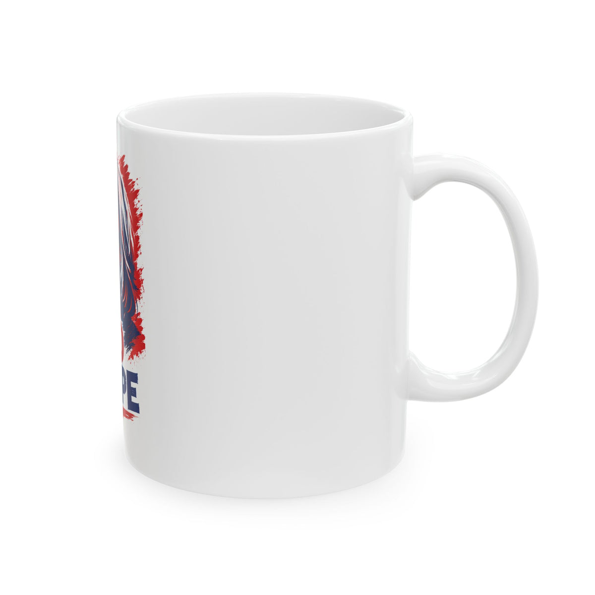 Kamala Harris No Hope Graphic Face Mug | Political Statement Coffee Mug